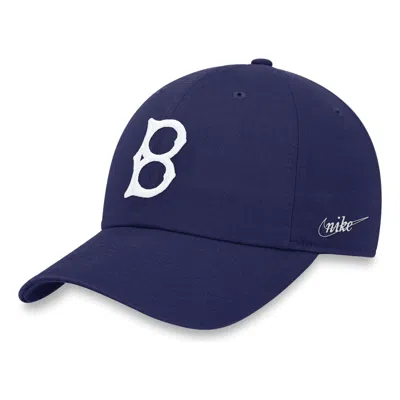Nike Heritage 86 Cooperstown Brooklyn Dodgers Adjustable Caps 'royal Blue'
