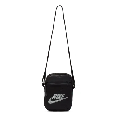 Nike Heritage Crossbody Bag 'black' In Multi