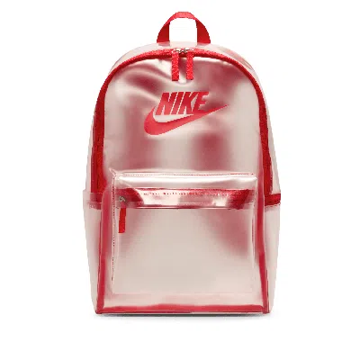 Nike Heritage Crystal Big Kids' Backpack (25l) In Red