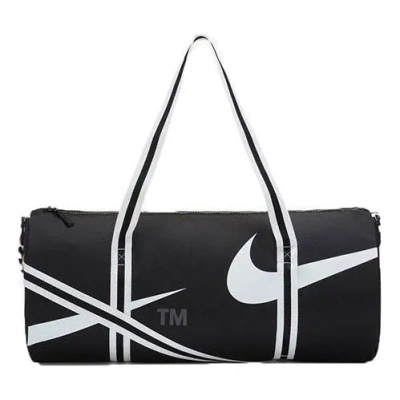 Nike Heritage Duffel Bag 'black' In Multi