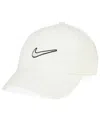 Nike Heritage Essential Swoosh Cap In White,white