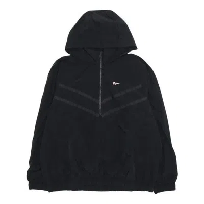 Nike Heritage Essentials Half-zip Overhead Woven Windbreaker Jacket 'black'