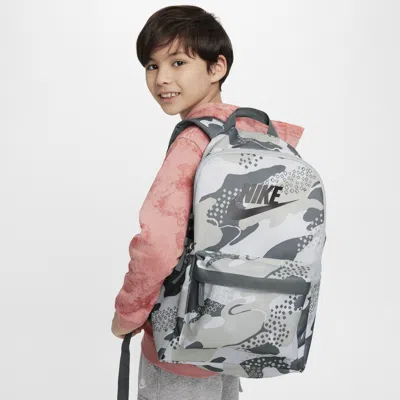 Nike Heritage Kids' Backpack (25l) In Gray