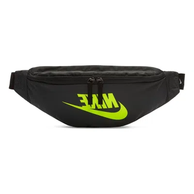 Nike Heritage Waist Pack 'black Green' In Multi