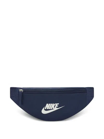 Nike Heritage Zip Waistpack In Blue