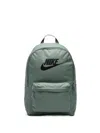 Nike Heritage Zipped-pockets Backpack In Green