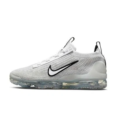 Pre-owned Nike Herren Air Vapormax 2021 Fk Dh4084 100 Sneaker Sportschuh Eu 40 In Grau