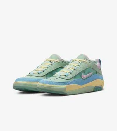 Pre-owned Nike Hf4074-400 Verdy  Sb Air Max Ishod Visty Blue Gaze And Enamel Green (men's)