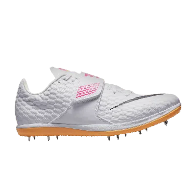 Pre-owned Nike High Jump Elite 'white Hyper Pink Orange'