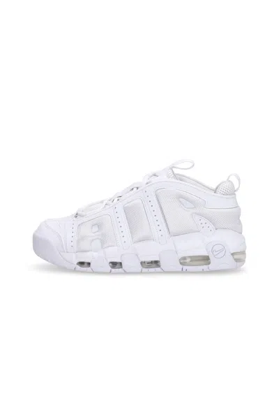 NIKE HIGH MAN SHOE AIR MORE UPTEMPO LOW WHITE/WHITE