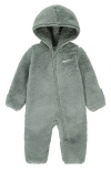 Nike High Pile Fleece Convertible Coverall In Green
