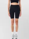 Nike High-rise Biker Shorts Dri-fit Technology In Black