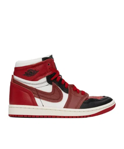 Nike High-top Casual Shoes With Lace Front In Multicolor