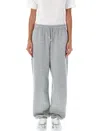 Nike Phoenix Novelty Fleece Straight Leg Pant In Gray