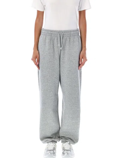 Nike Phoenix Novelty Fleece Straight Leg Pant In Gray