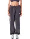 Nike High Waist Jogging Pants In Purple