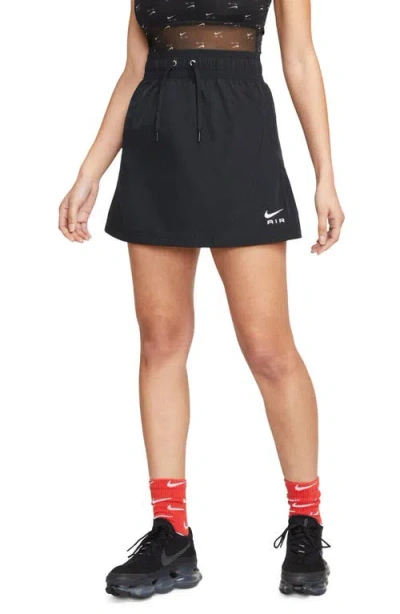 Nike High Waist Miniskirt In Black