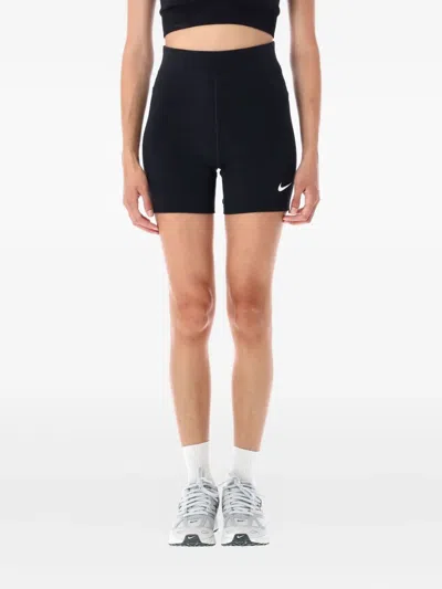 Nike High-waist Performance Shorts In Black