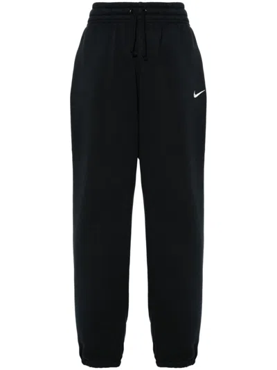 Nike Phoenix Fleece Joggers Womens In White/black