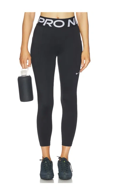 Nike High Waisted 7/8 Leggings In Black