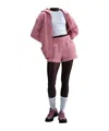 Nike High-waisted Loose Shorts In Elemental Pink/sail 