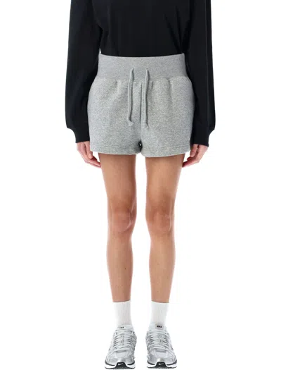 Nike High-waisted Shorts In Gray