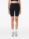 Nike High-rise Biker Shorts Dri-fit Technology In Black