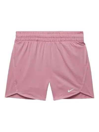 Nike Kids' High-waisted Training Shorts In Pink
