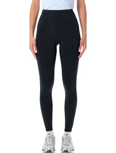 Nike High-waist Full-length Training Leggings In Nero