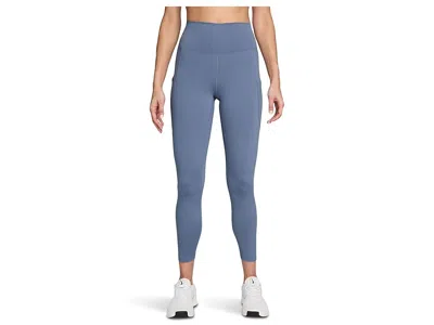 Nike High-waisted 7/8 Leggings With Pockets In Blue