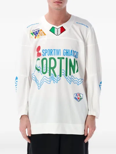 Nike Hockey Printed T-shirt In White