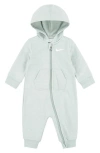 Nike Essentials Hooded Coverall Baby Coverall In Mica Green Heather