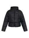 Nike Sportswear Classic Hooded Therma Fit Puffer Jacket In Black