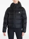 Nike Hooded Puffer Jacket In Black