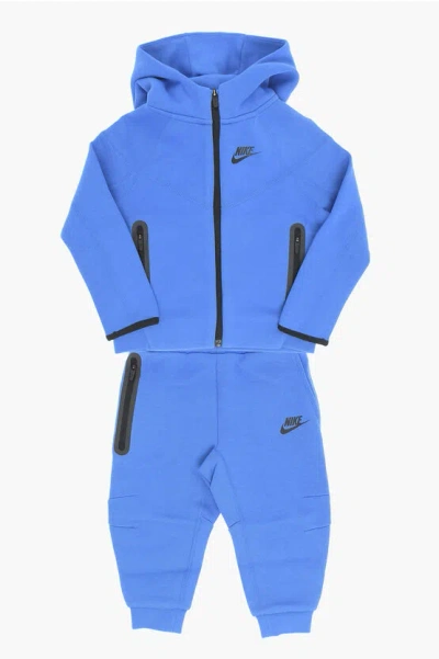 Nike Kids' Hoodie And Joggers Set In Blue