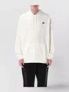 Nike Hoodie En Club Fleece In White
