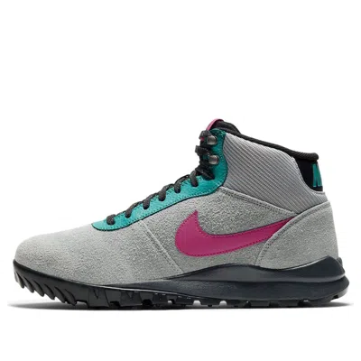 Nike Hoodland Boot 'grey Mineral Teal' In Gray