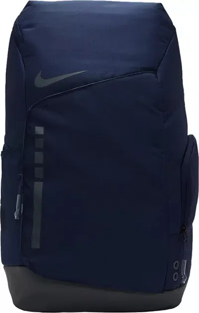 Pre-owned Nike Hoops Elite 32l Backpack In Midnight Navy Blue