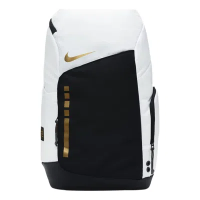 Nike Hoops Elite Backpack 32l 'white Black Gold'