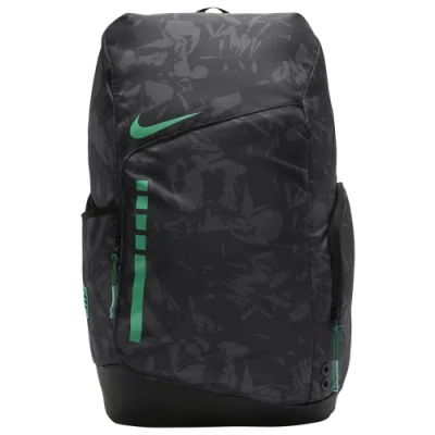 Nike Hoops Elite Backpack In Anthracite/stadium Green/black