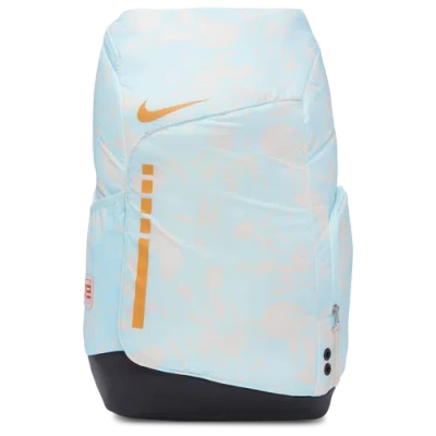 Nike elite backpack blue and orange on sale