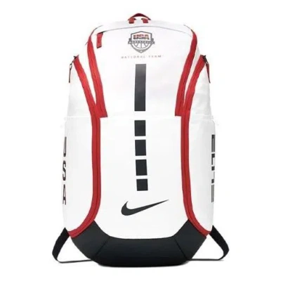 Nike Hoops Elite Usa Pro Backpack 'white Obsidian'