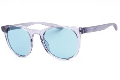 Pre-owned Nike Horizon Ascent Sunglasses Indigo Haze/teal (dj9920-500)