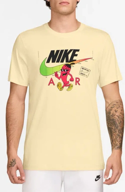 Nike Hot Soles Graphic T-shirt In Yellow