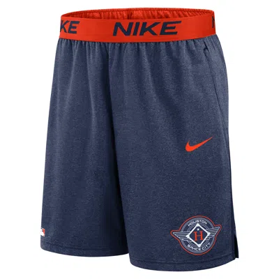 Nike Houston Astros Authentic Collection City Connect  Men's Dri-fit Mlb Shorts In Blue