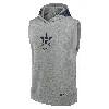 NIKE HOUSTON ASTROS AUTHENTIC COLLECTION EARLY WORK MENÂS  MEN'S DRI-FIT MLB SLEEVELESS PULLOVER HOODIE,1015657736
