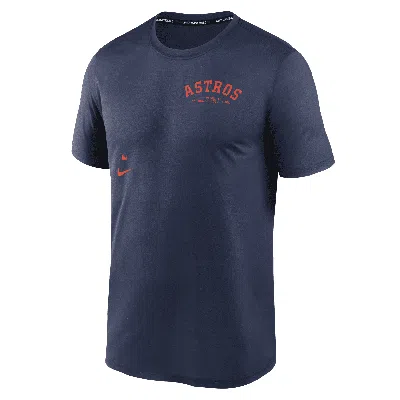 Nike Houston Astros Authentic Collection Early Work Menâs  Men's Dri-fit Mlb T-shirt In Blue