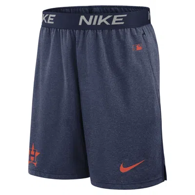 Nike Houston Astros Authentic Collection Practice  Men's Dri-fit Mlb Shorts In Blue