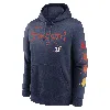 Nike Houston Astros City Connect Club Menâs  Men's Mlb Pullover Hoodie In Navy