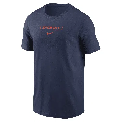 Nike Houston Astros City Connect  Men's Mlb T-shirt In Blue